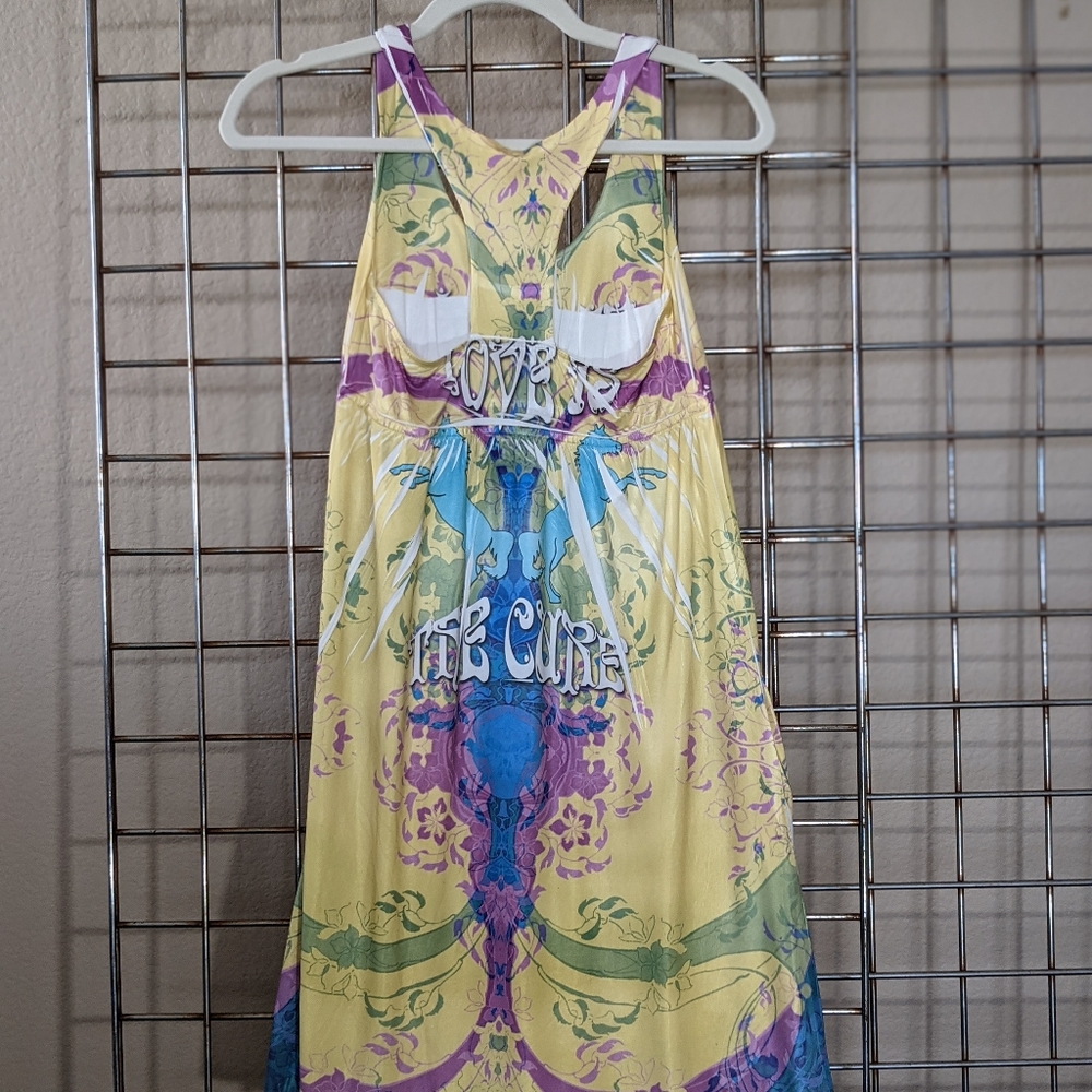 S-Twelve soft stretch racer back summer dress. Size: Medium - Picture 11 of 14